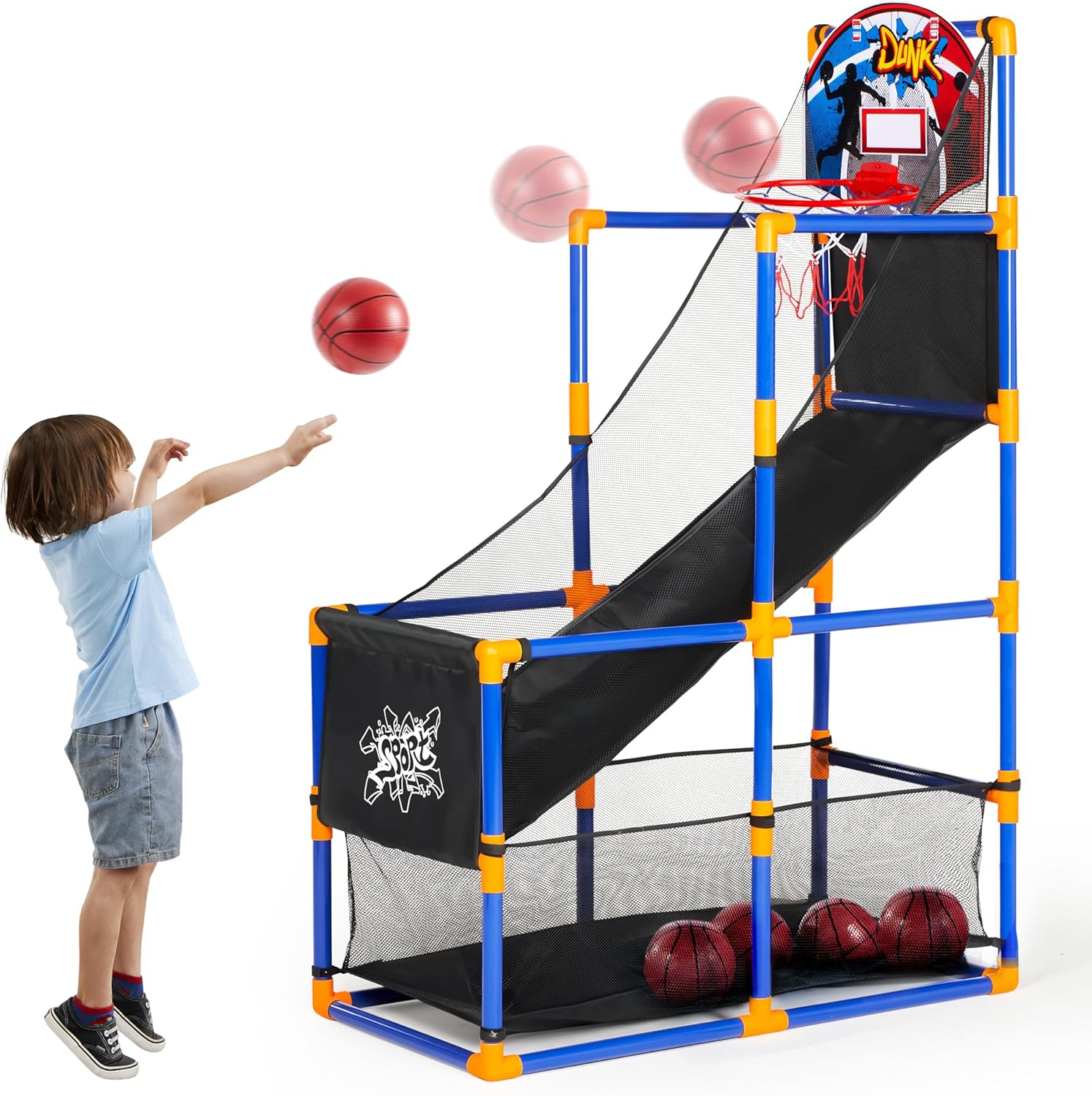 Basketball Arcade Game - Arcade Basketball Game Set with 4