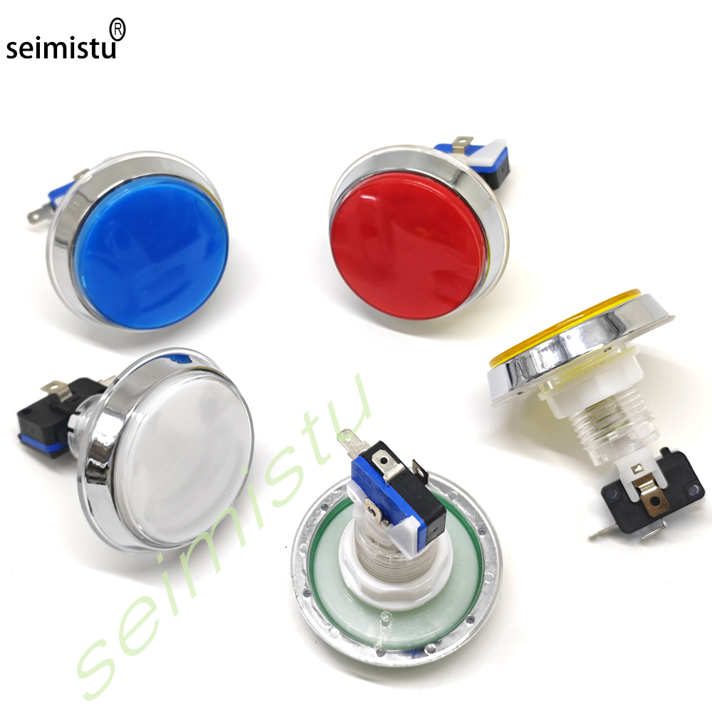 60mm Chrome 12V Flat Arcade LE - مراجعة Arcade Games Vending وسعره
