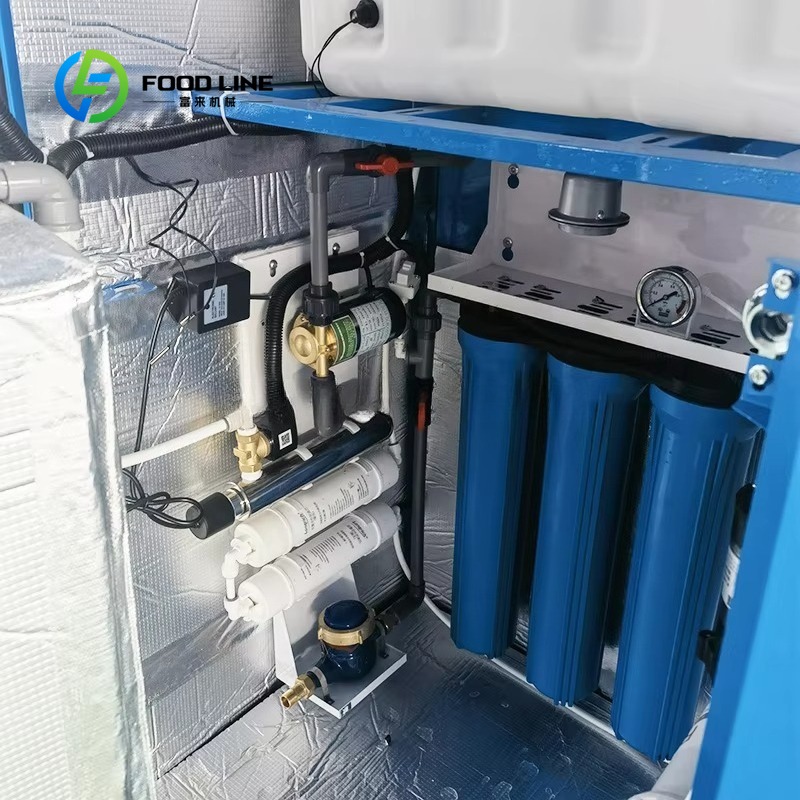 Purified water vending machine - مراجعة Vending Machine Qr Code وسعره