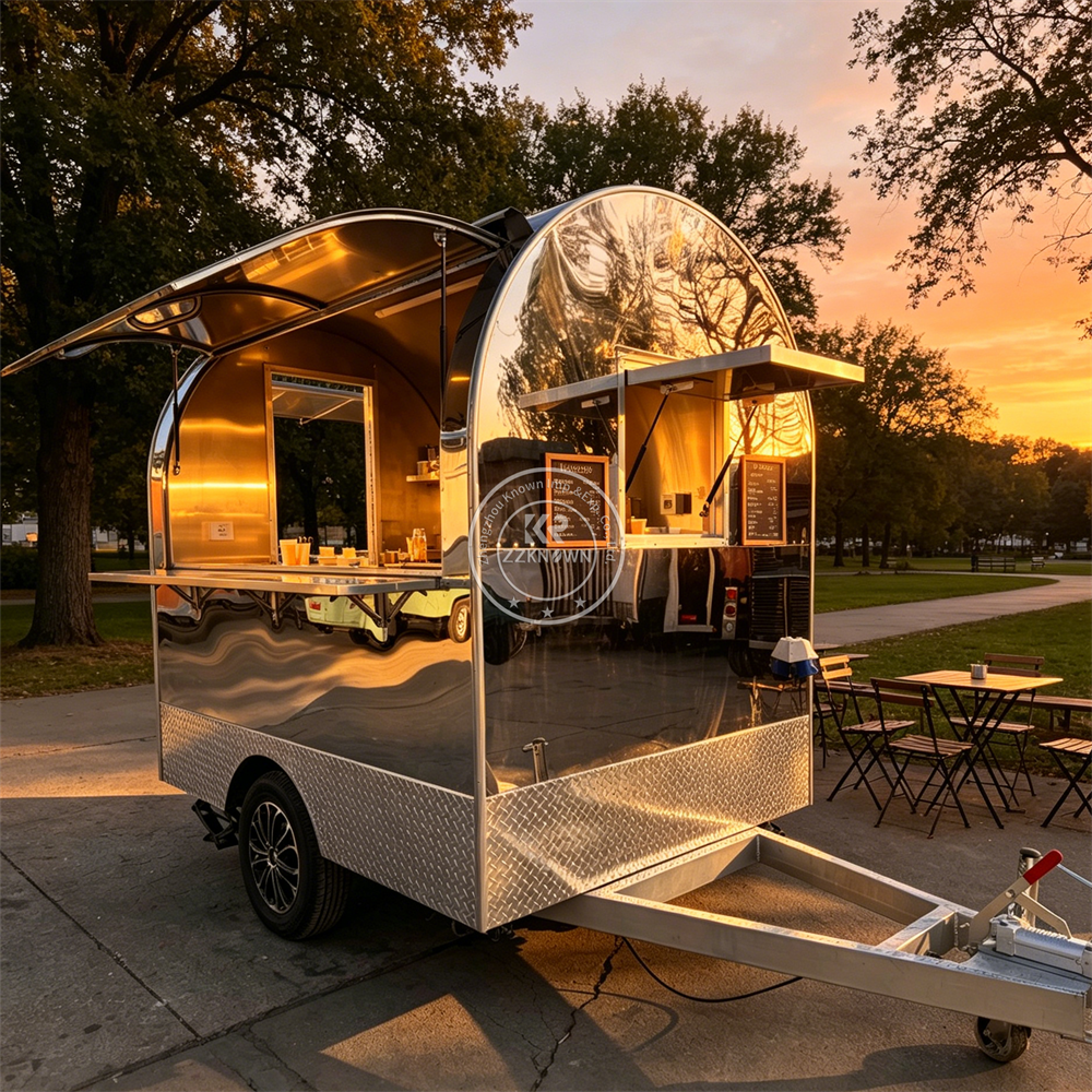 Street Mobile Hot Dog Hamburge - مراجعة Hot Dog Vending Cart وسعره