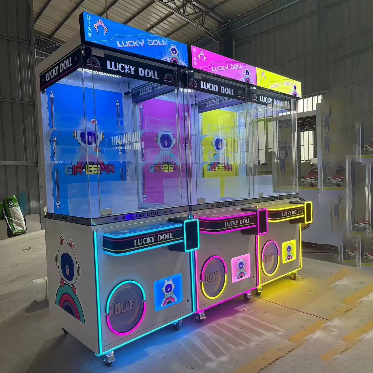 Mini Doll Crane Machine Arcade - مراجعة Arcade Games Vending وسعره