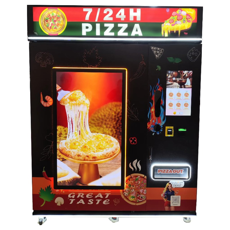 Custom Pizza Vending Machine S - مراجعة Vending Machine Qr Code وسعره