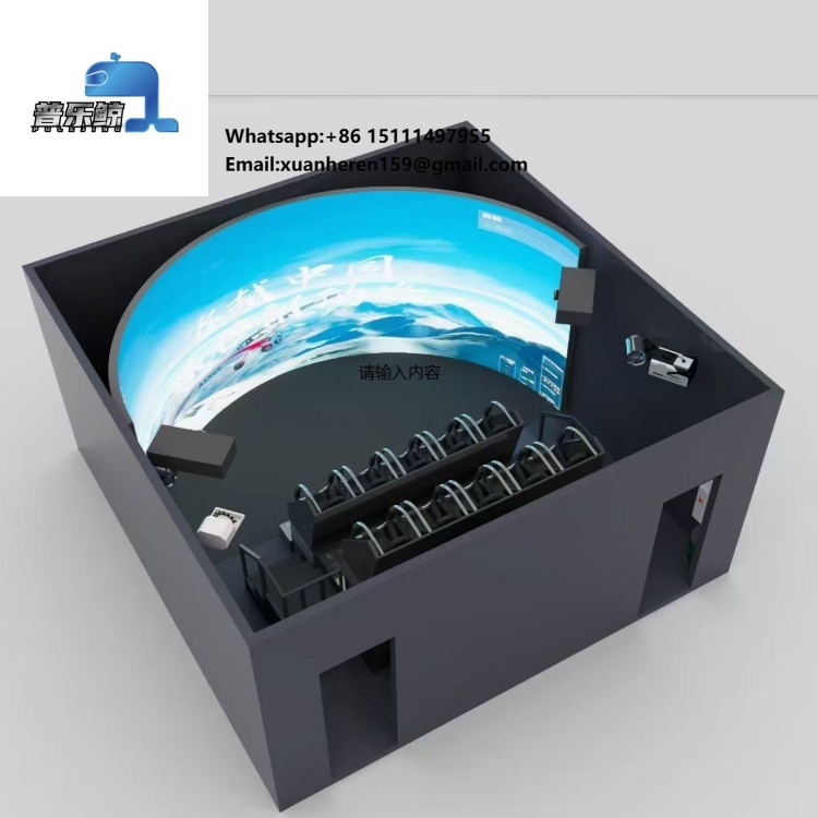 Flying Dome Cinema 7D Theater  - مراجعة 9D Vr Simulator وسعره