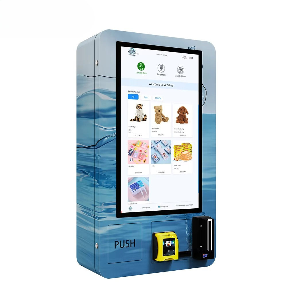 Small Metal Drinks Desktop Ven - مراجعة Vending Machine Qr Code وسعره