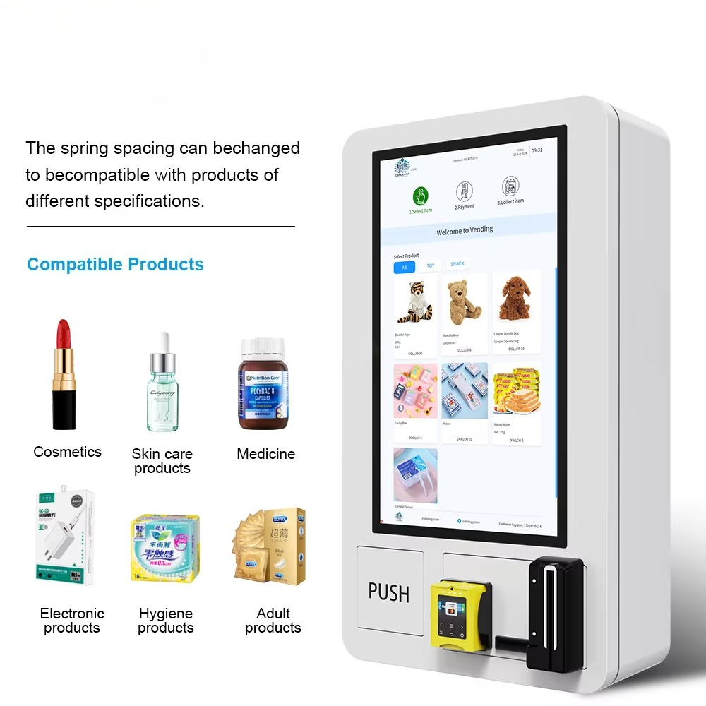 Small Metal Drinks Desktop Ven - مراجعة Vending Machine Qr Code وسعره