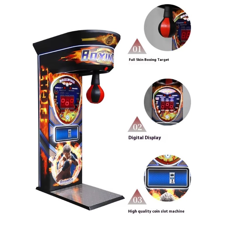 Black King Boxing Arcade Machi - مراجعة Arcade Games & Vending Co وسعره
