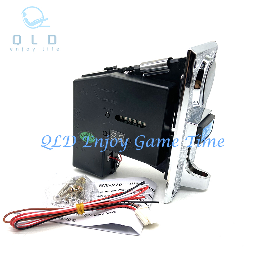 9-Type Multi Coin Acceptor 616 - مراجعة Arcade Games Vending وسعره