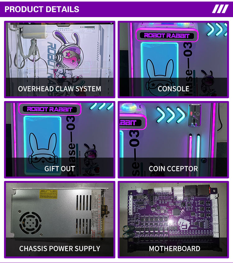 Customized Single Player Acryl - مراجعة Claw Crane Machine وسعره