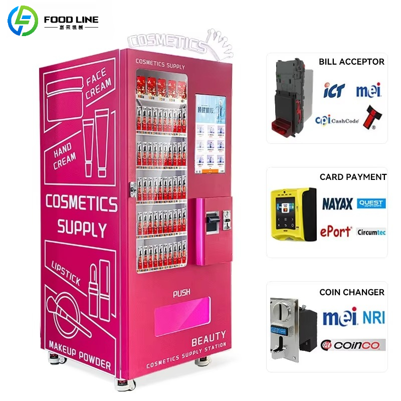 Customized Tech Cosmetics Make - مراجعة Vending Machine Qr Code وسعره