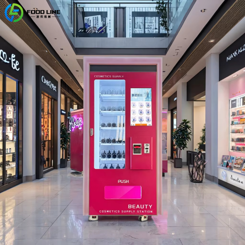 Customized Tech Cosmetics Make - مراجعة Vending Machine Qr Code وسعره