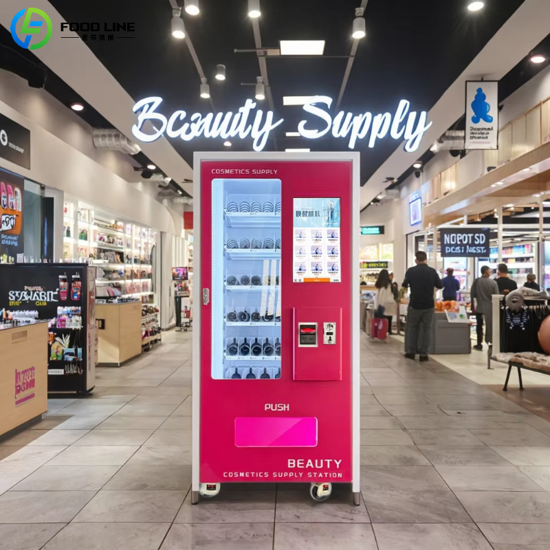 Customized Tech Cosmetics Make - مراجعة Vending Machine Qr Code وسعره