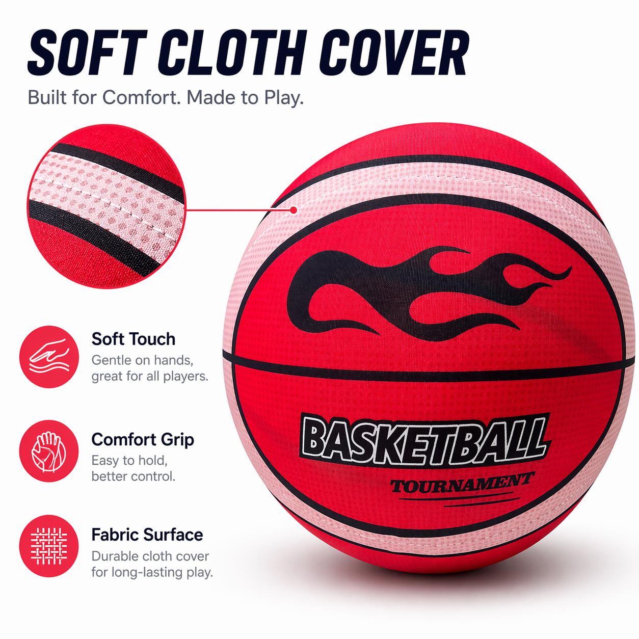 Fabric Cover Silent Basketball - مراجعة Basketball Arcade Game وسعره