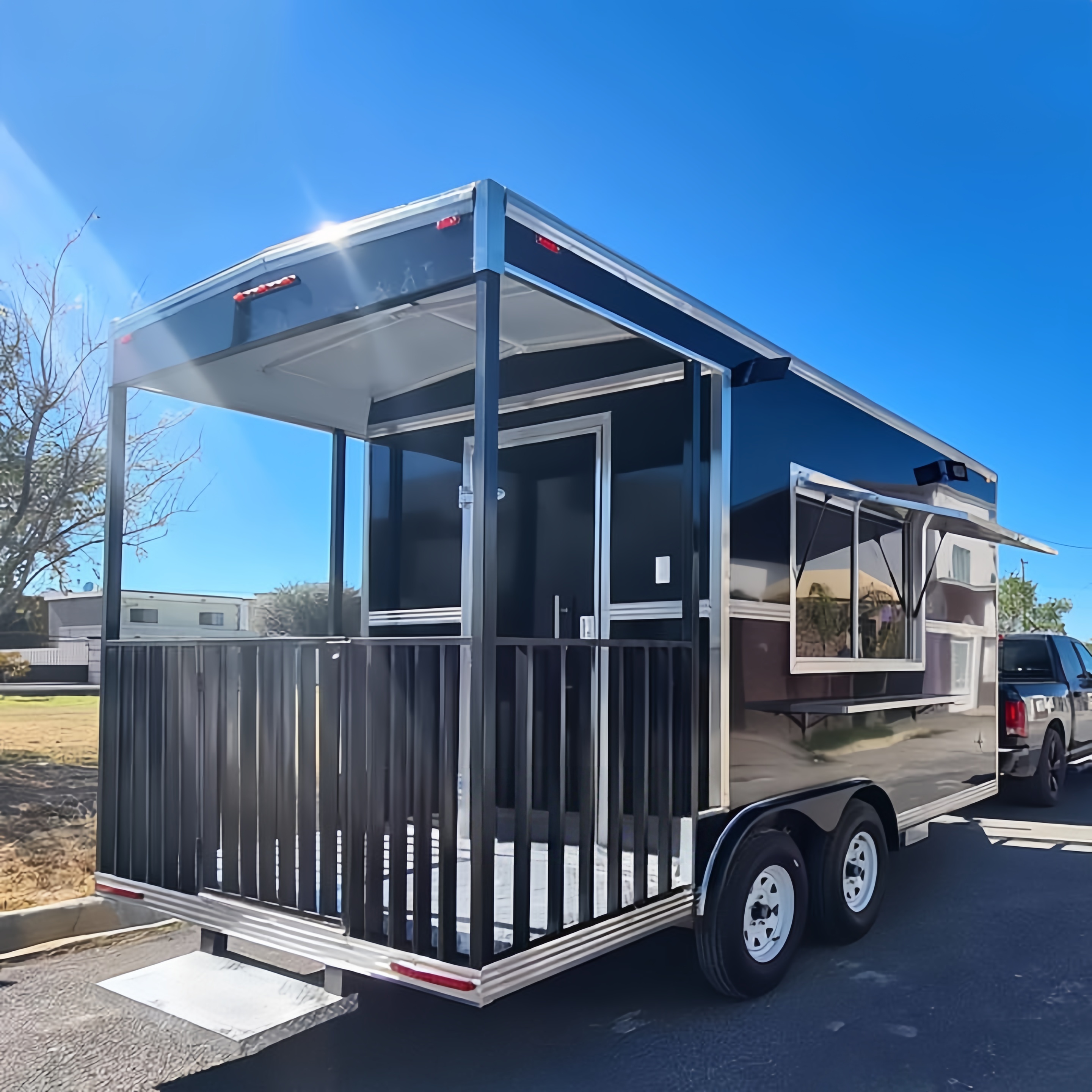 Outdoor Mobile Food Truck Trai - مراجعة Hot Dog Vending Cart وسعره