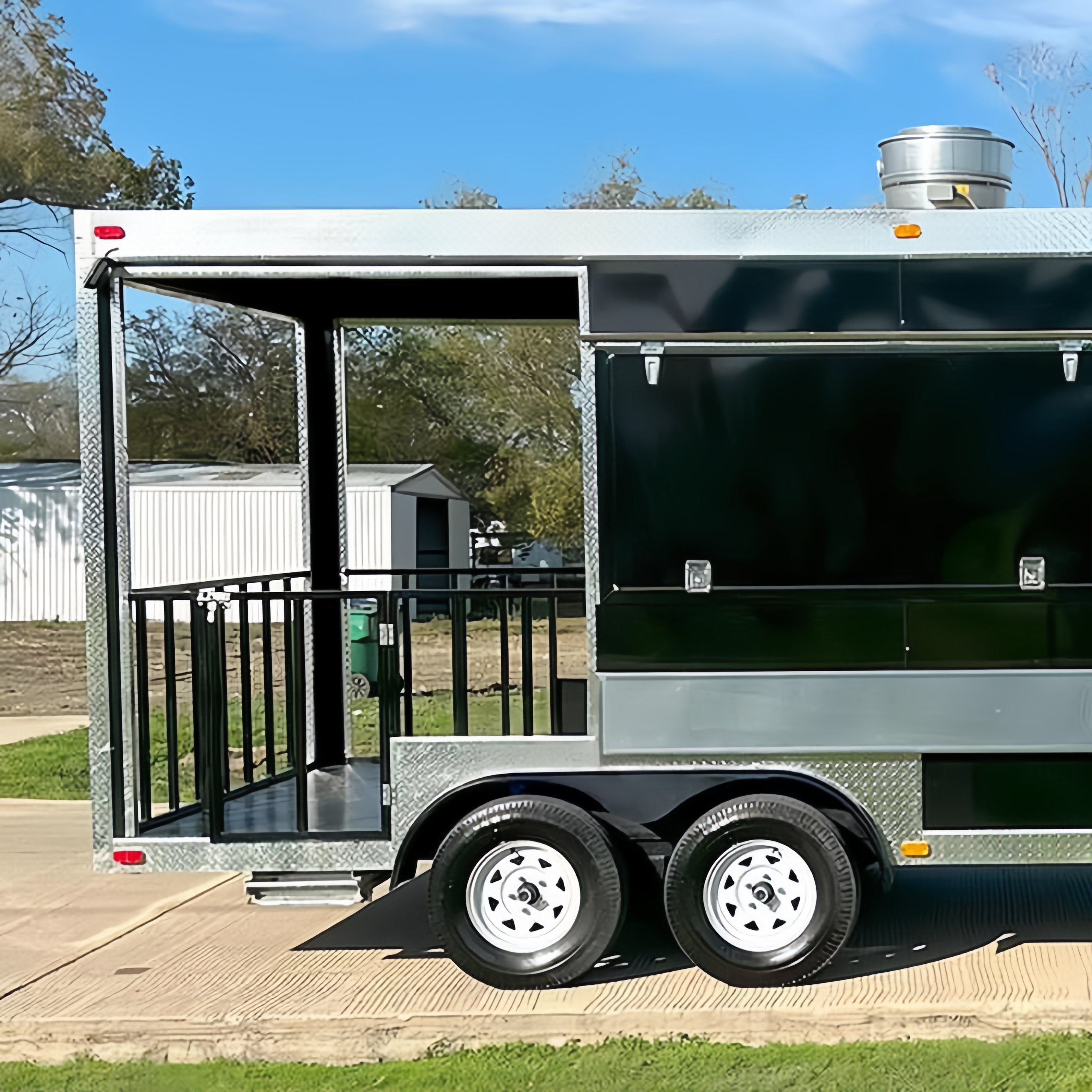 Outdoor Mobile Food Truck Trai - مراجعة Hot Dog Vending Cart وسعره