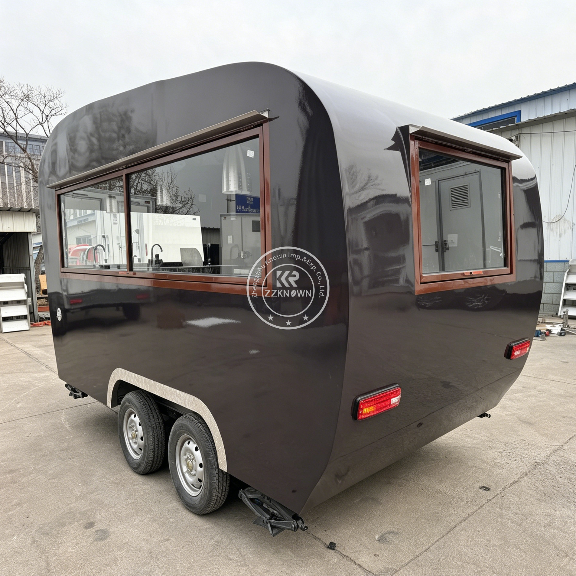 Outdoor Mobile Coffee Bubble T - مراجعة Hot Dog Vending Cart وسعره