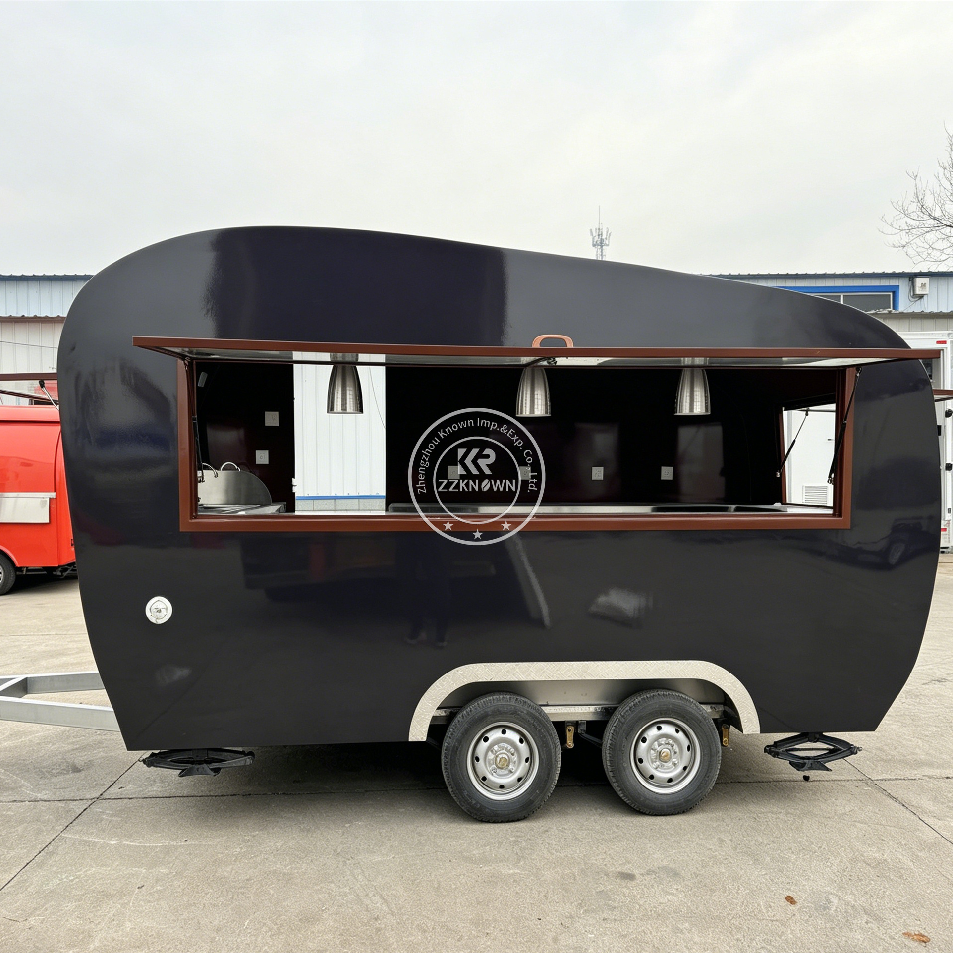 Outdoor Mobile Coffee Bubble T - مراجعة Hot Dog Vending Cart وسعره
