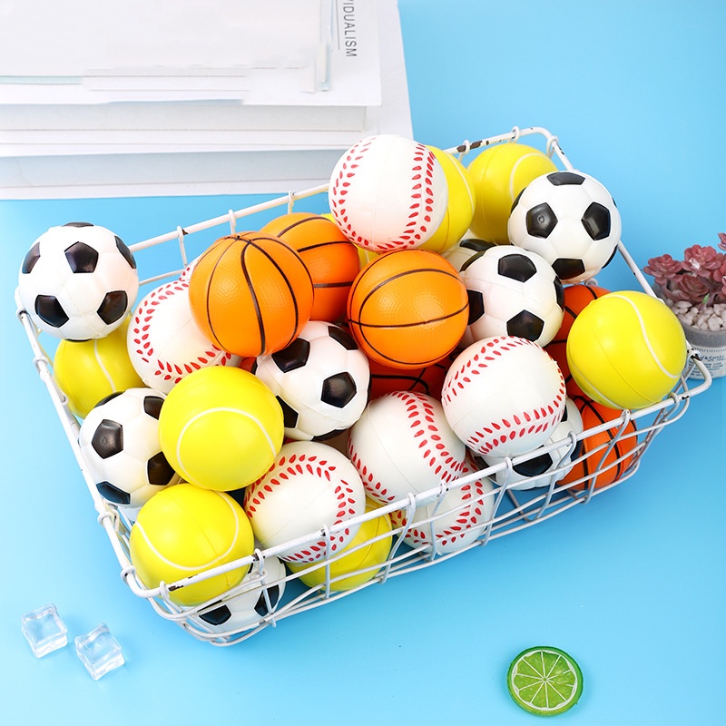 6Pcs/Set Squeeze Ball Toy Foot - مراجعة Basketball Arcade Game وسعره