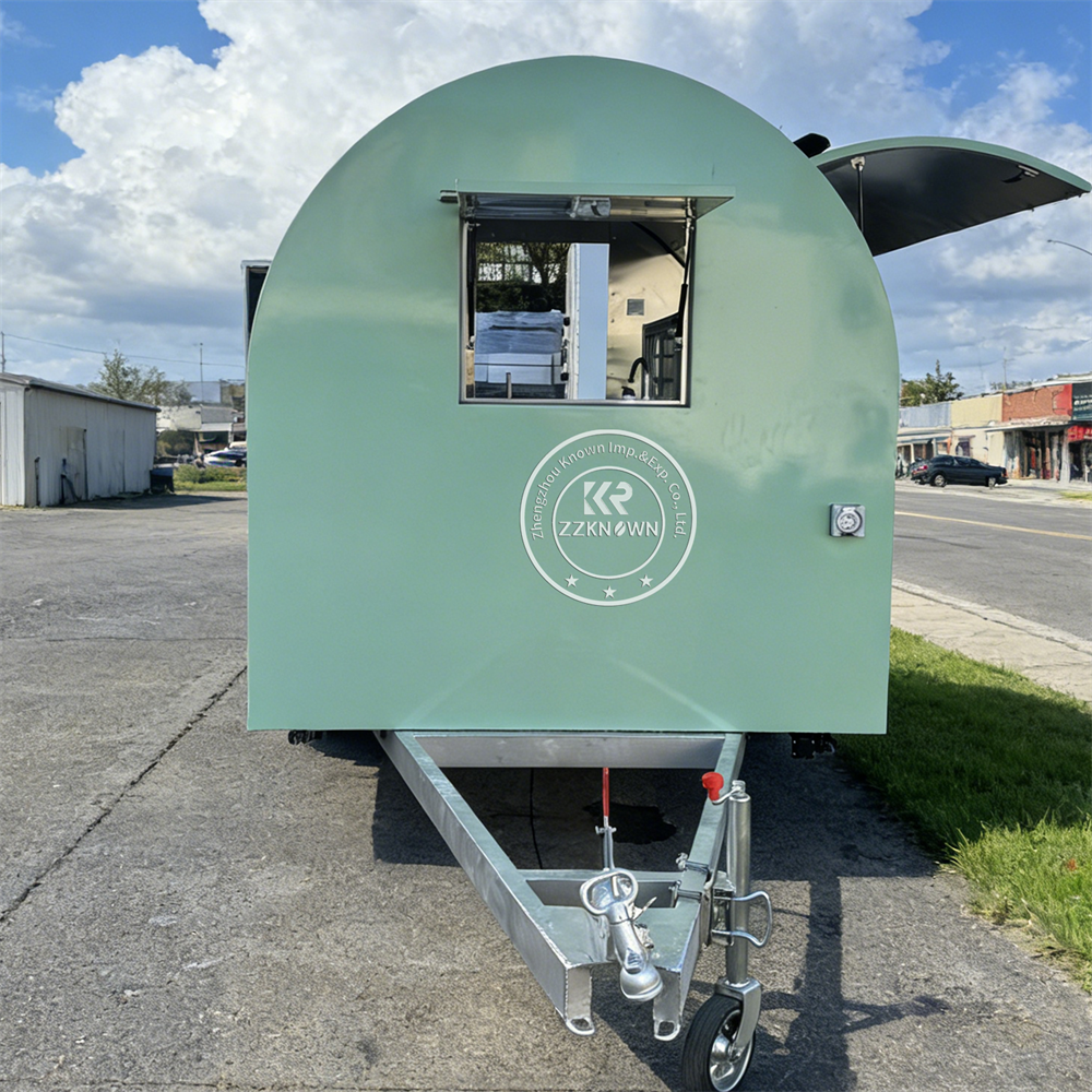 Luxury Mobile Food Truck Fully - مراجعة Hot Dog Vending Cart وسعره