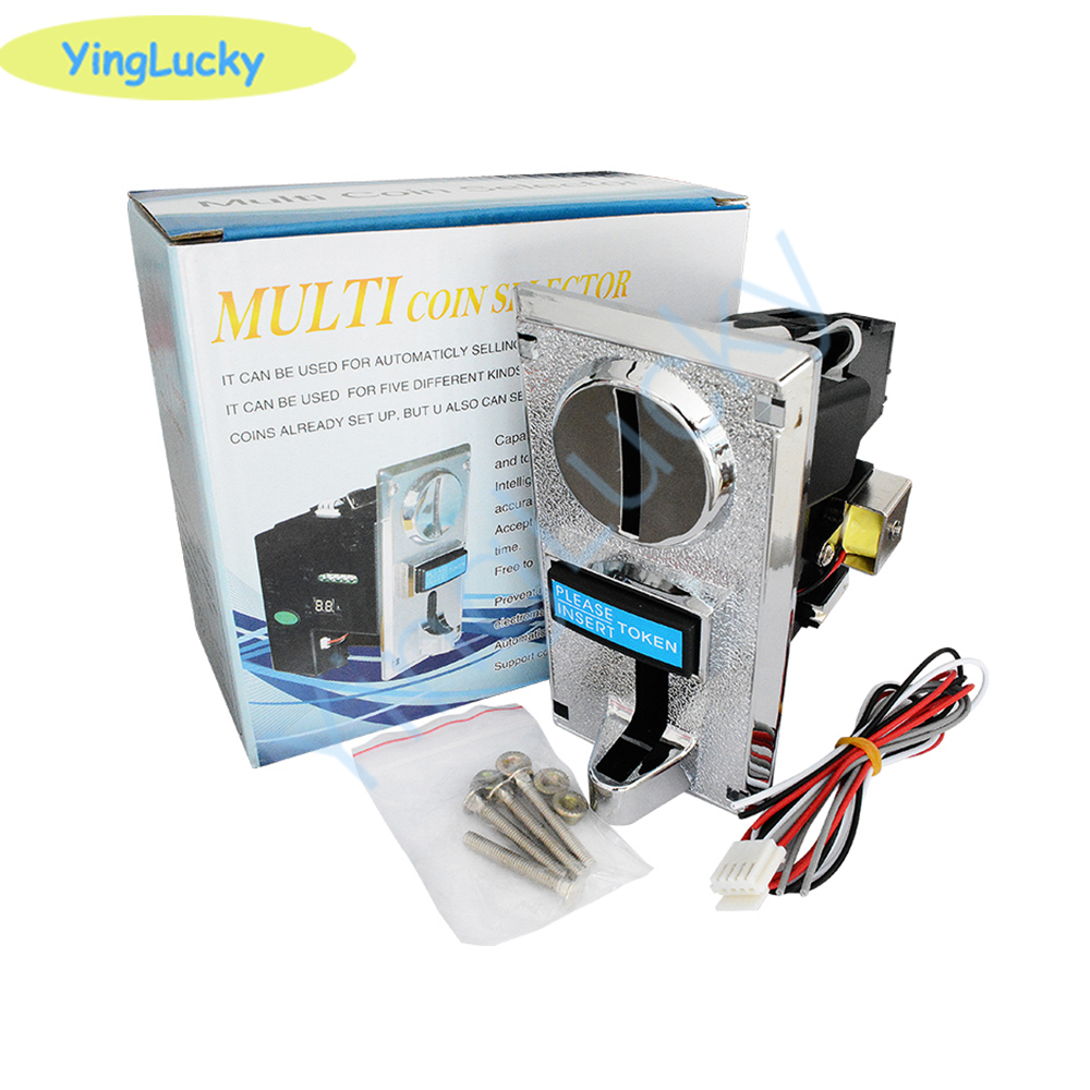 Free shipping 616 Multi Coin A - مراجعة Arcade Games Vending وسعره