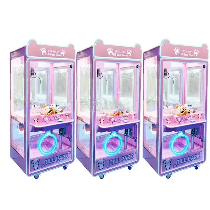 Coin Operated Game Machine Toy - مراجعة Arcade Toy Claw Vending Machine وسعره