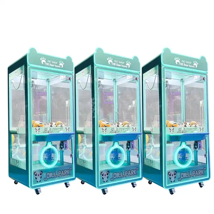 Coin Operated Game Machine Toy - مراجعة Arcade Toy Claw Vending Machine وسعره