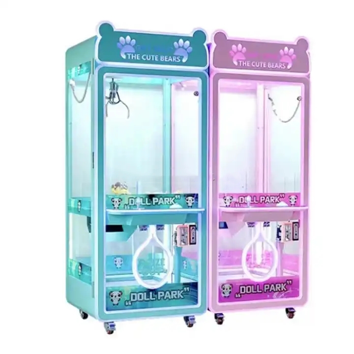 Coin Operated Game Machine Toy - مراجعة Arcade Toy Claw Vending Machine وسعره