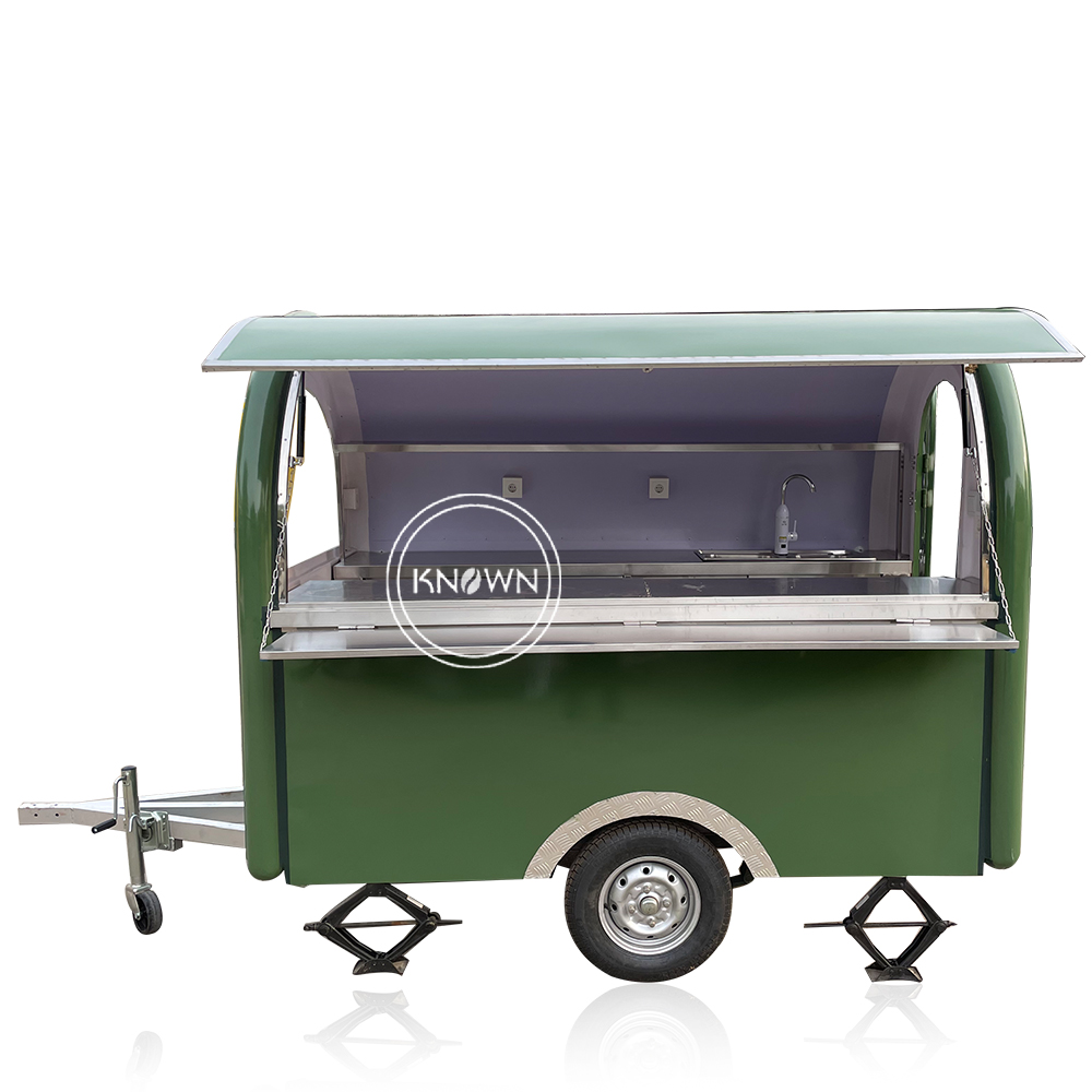 Commercial Mobile Hot Dog Cart - مراجعة Hot Dog Vending Cart وسعره