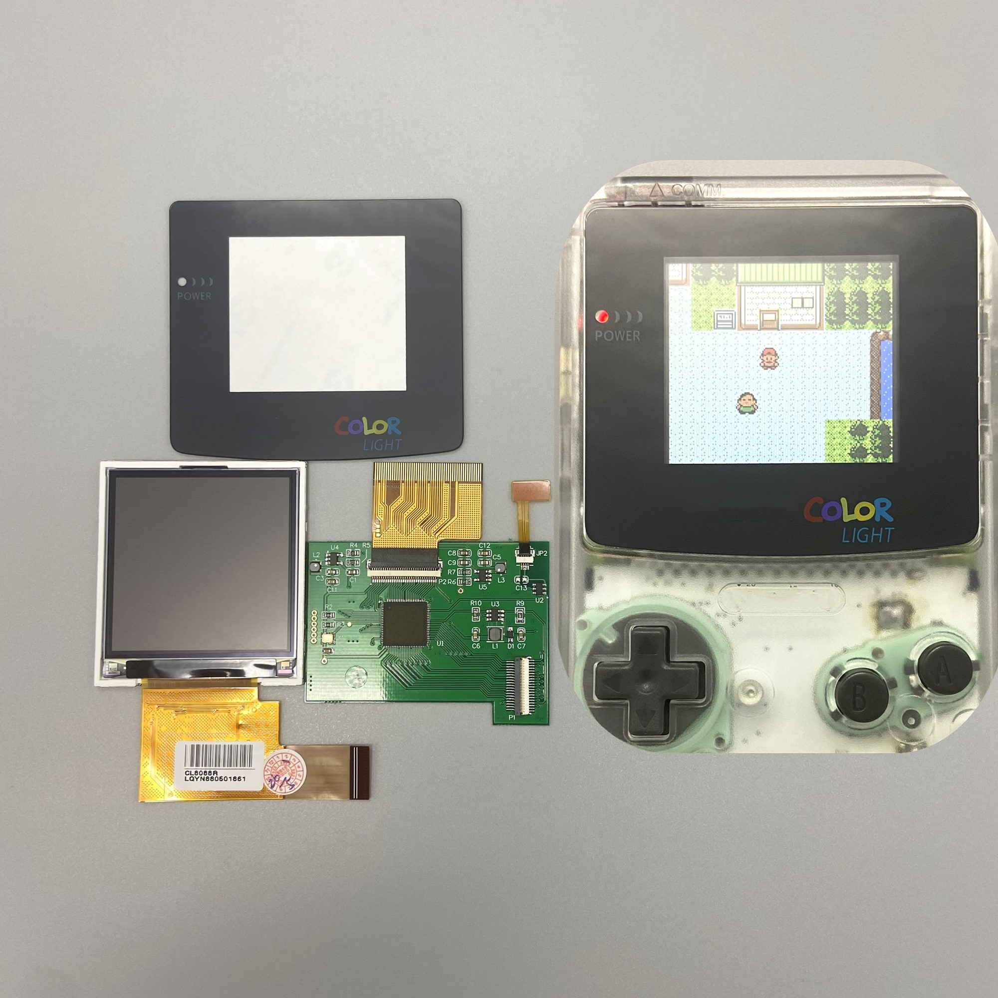 2.2 inches GBC LCD High bright - مراجعة Lcd Screen Arcade وسعره