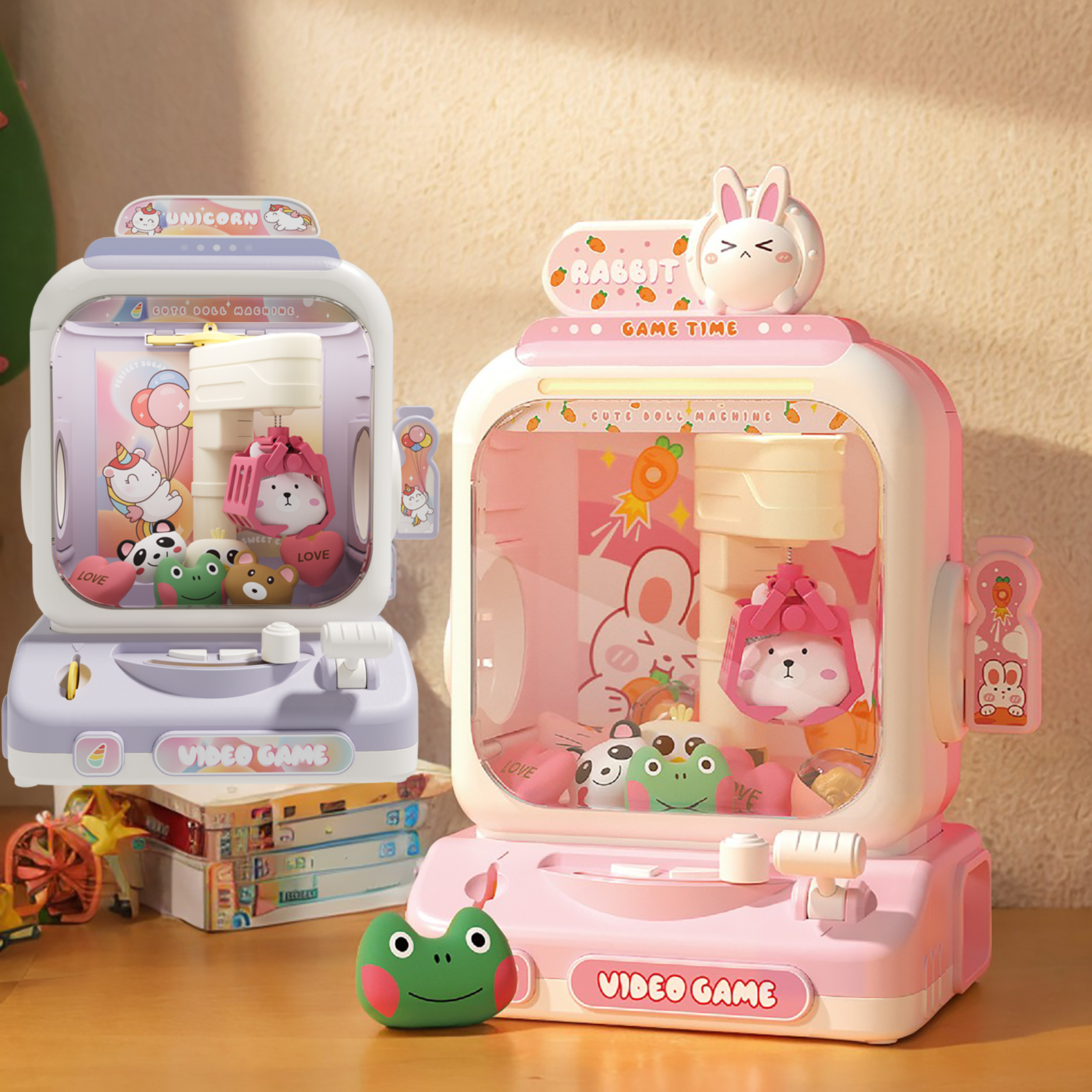 New Mini Claw Machine Rabbit   - مراجعة Claw Crane Machine وسعره