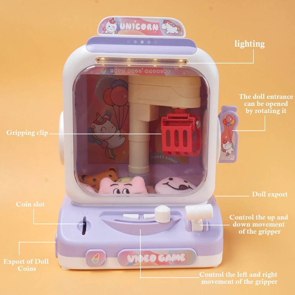New Mini Claw Machine Rabbit   - مراجعة Claw Crane Machine وسعره