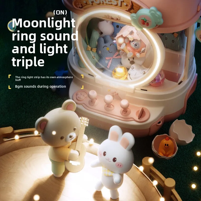 DIY Doll Machine Kids Coin Ope - مراجعة Claw Crane Machine وسعره