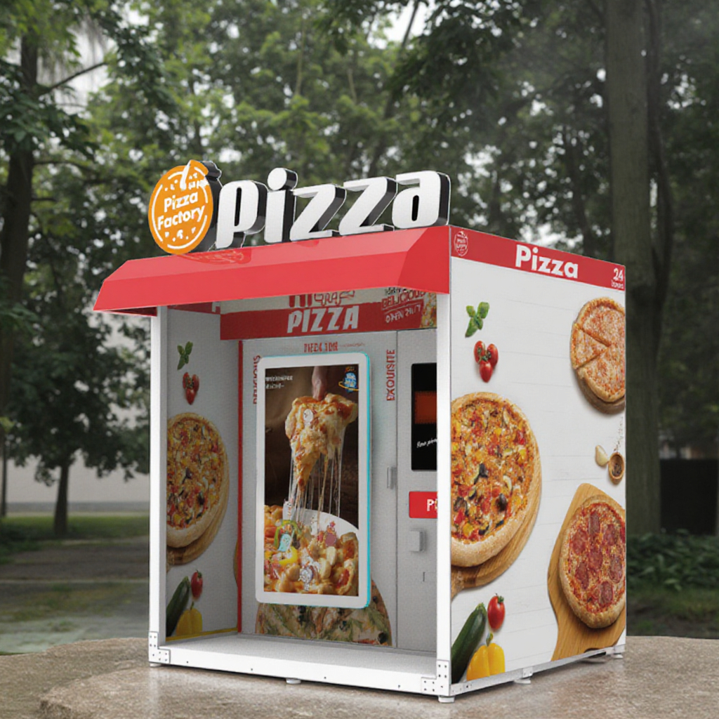 Wholesale Automated Hot Pizza  - مراجعة Vending Machine Qr Code وسعره