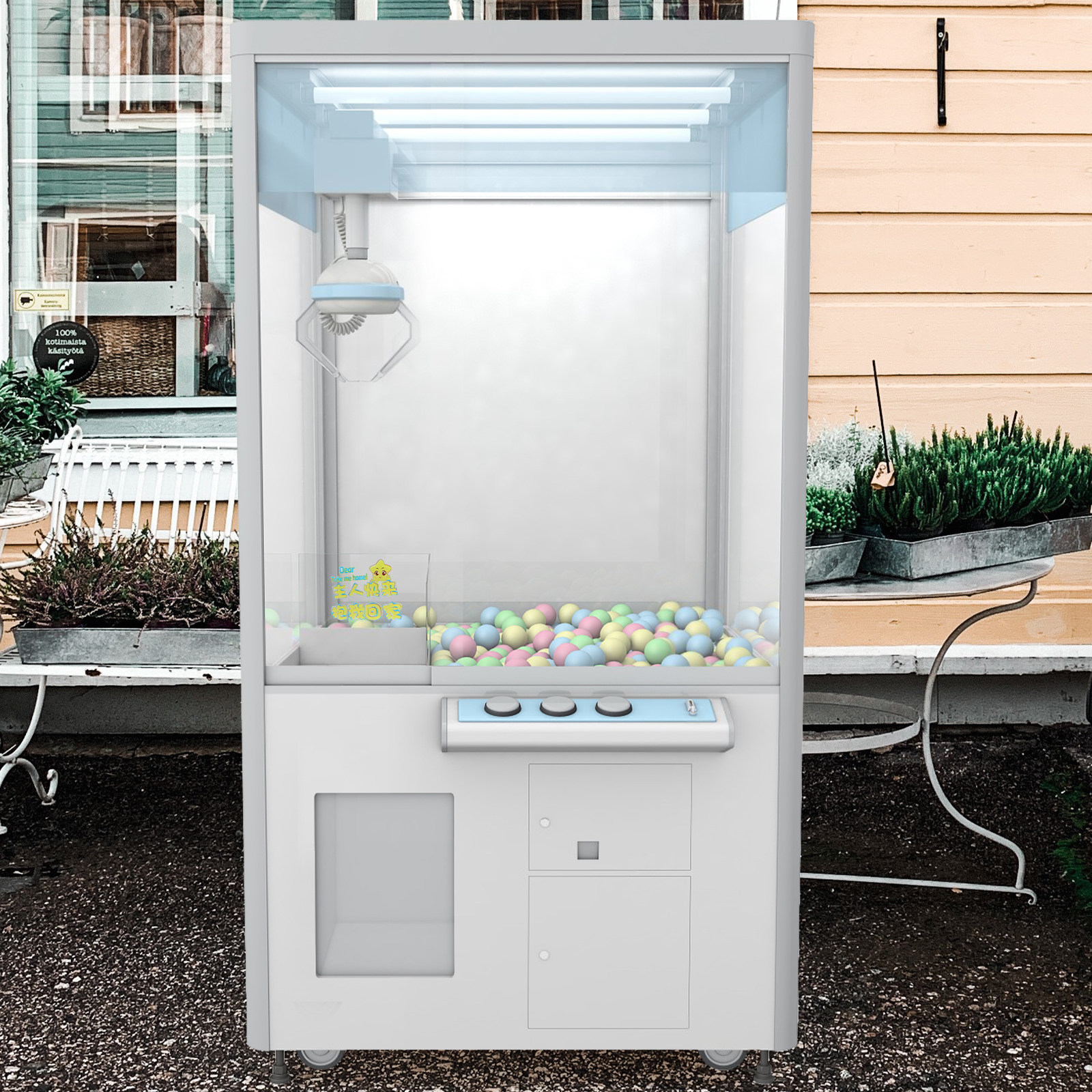 Plastic Prize Outlet Blocker f - مراجعة Arcade Games Vending وسعره