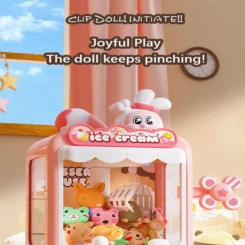 Rabbit Doll Machine Toy for Ki - مراجعة Claw Crane Machine وسعره