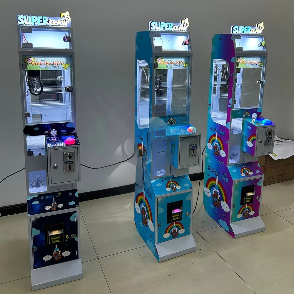 Mini Claw Machine Coin Operate - مراجعة Bill Acceptor Vending وسعره