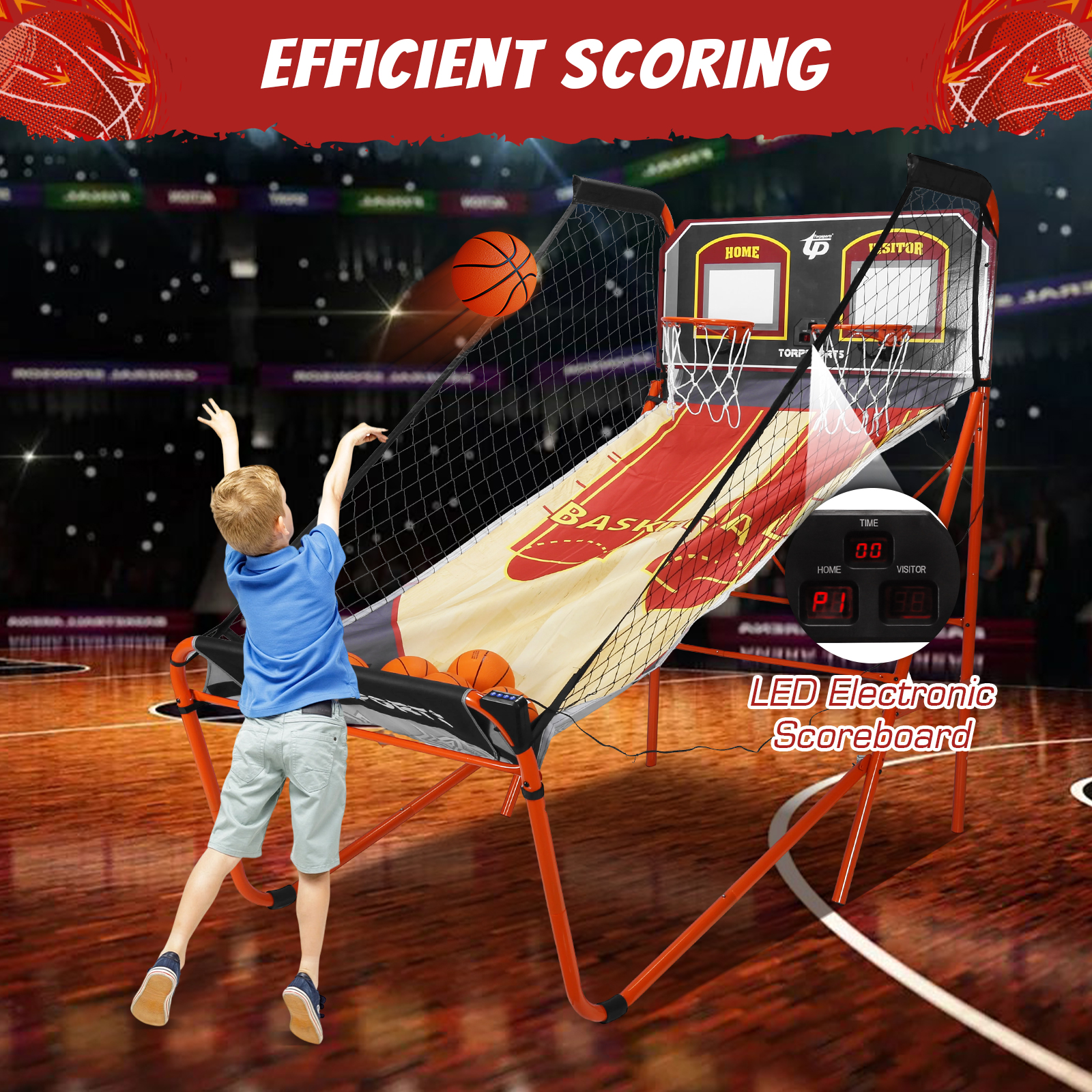 Arcade Cage Basketball Game LE - مراجعة Basketball Arcade Game وسعره