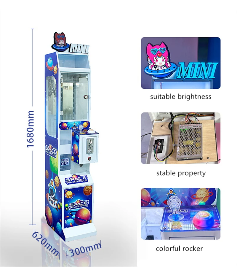 Mega Mini Claw Machine Small T - مراجعة Bill Acceptor Vending وسعره