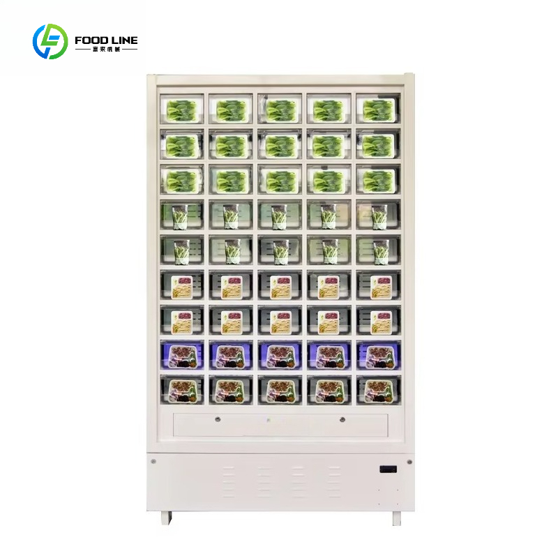 Fresh Food ,Sandwitch, Fruits, - مراجعة Vending Machine Qr Code وسعره