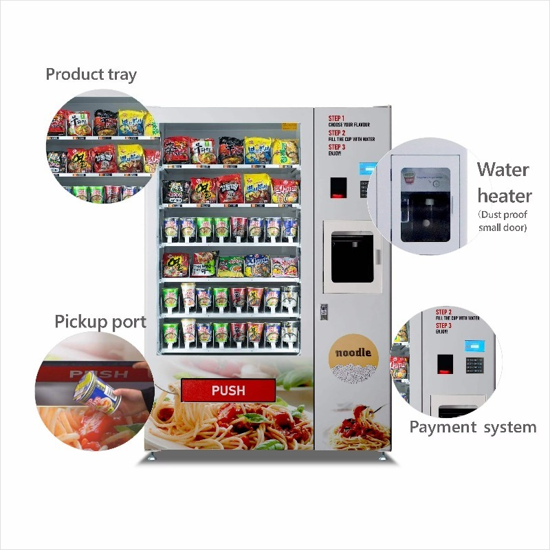Customized Metal Cup Noodles V - مراجعة Vending Machine Qr Code وسعره