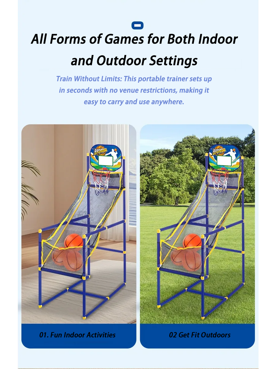 Kids Indoor Basketball Hoop Se - مراجعة Basketball Arcade Game وسعره