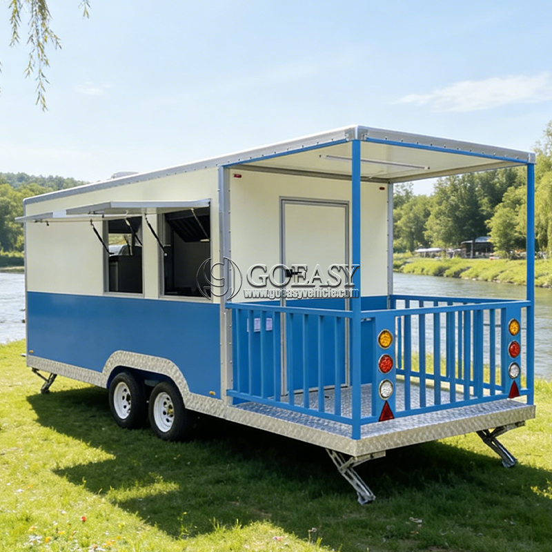 For Sale Food Truck Trailer Mo - مراجعة Hot Dog Vending Cart وسعره
